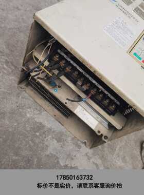 标价是空箱-18.5KW626MC5安川变频器CIMR-MC5A4018议价