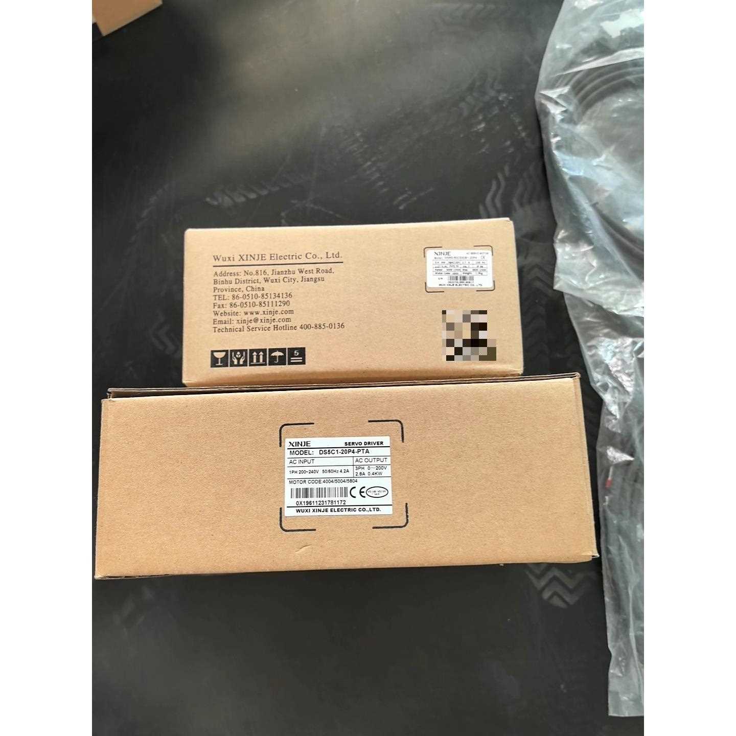 标价是空箱-信捷伺服驱动 DS5C1-20P4-PTA 一台议价