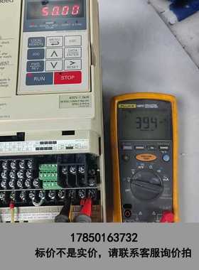 标价是空箱-安川变频器1.5KW，CIMR-F7B41P5，实物拍摄，成议价