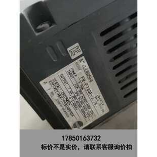3.7K F740P 3.7KW功能测试完好议价 三菱变频器FR 标价是空箱