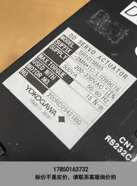 标价是空箱-横河DYNASERV驱动器SR1015B85 功能完好议价