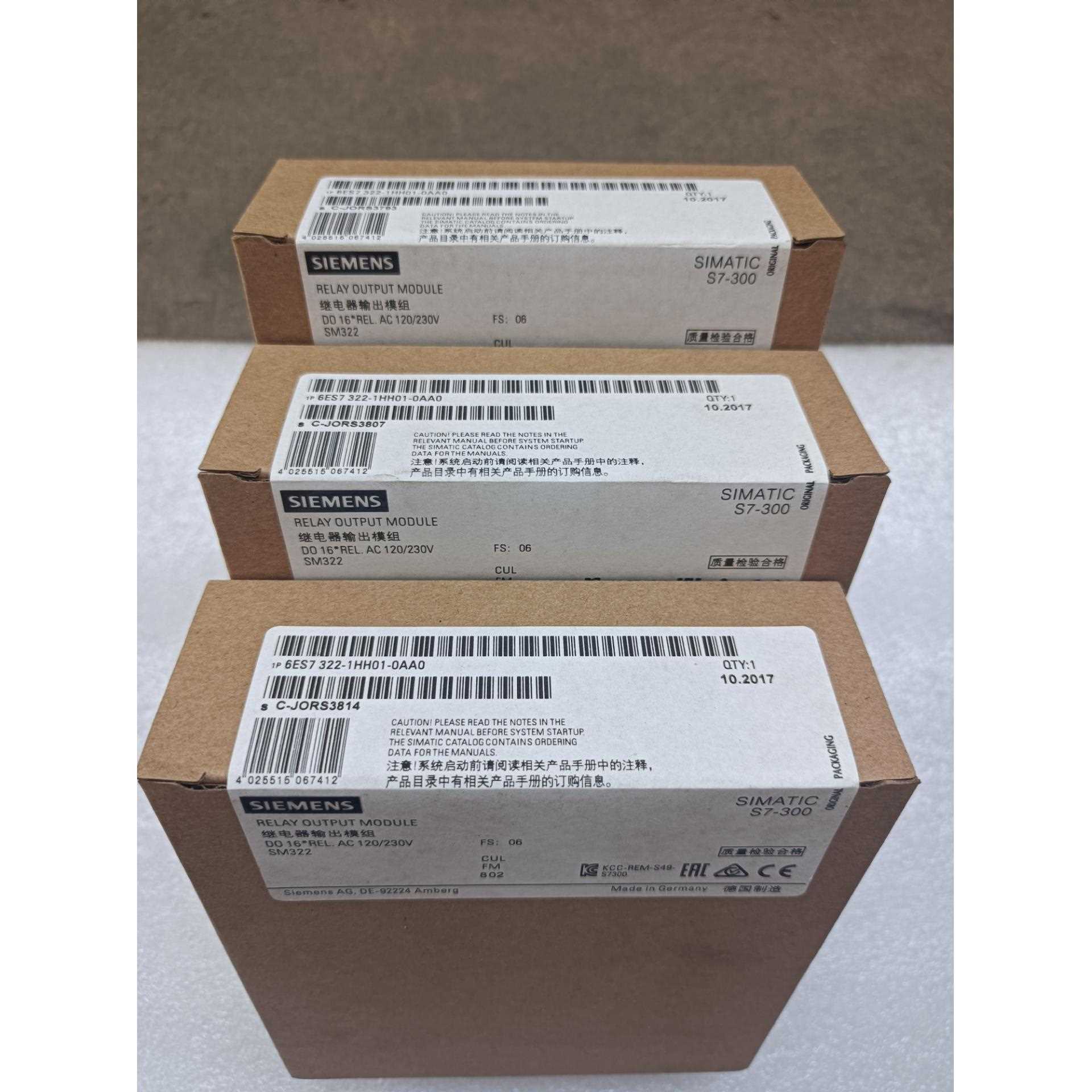 标价是空箱-全新S7-300输出模块，322-1HH01-0AA0议价