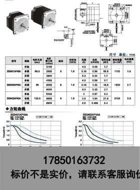 标价是空箱-山社SS3403AP40A两相86步进马达议价