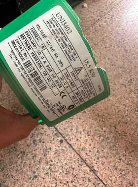 标价是空箱-艾默生CT变频器UNI3402，18.5kw主板，UD-90议价