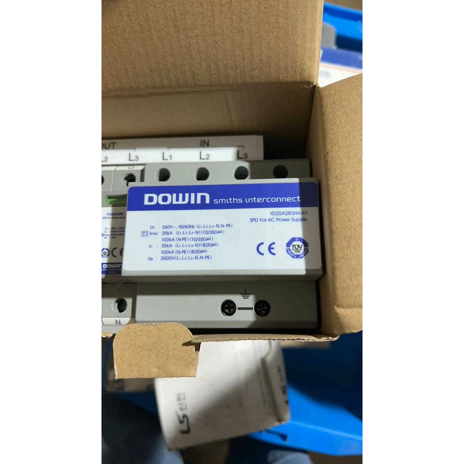 标价是空箱-器件盾牌三相电源防雷器YD25A280H4-A1 全新正品议价