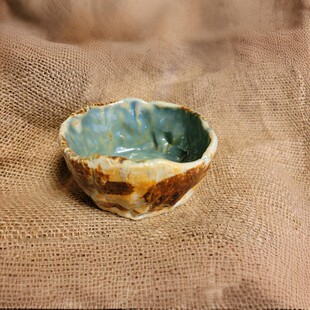 陶艺碗复古手捏陶艺手作大理古城月小陶工作室作品茶具