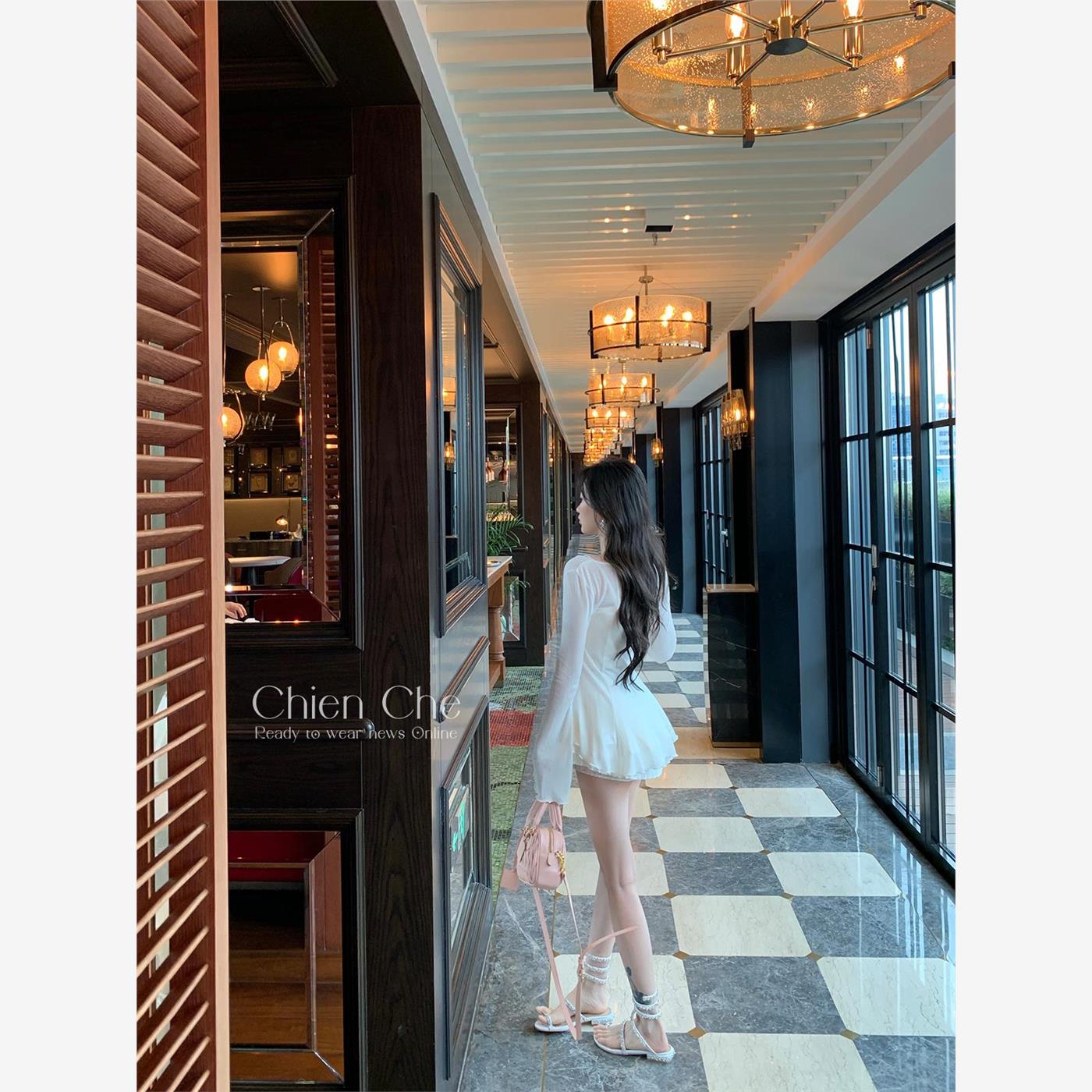 车迟恩Chien白色开衫夏设
