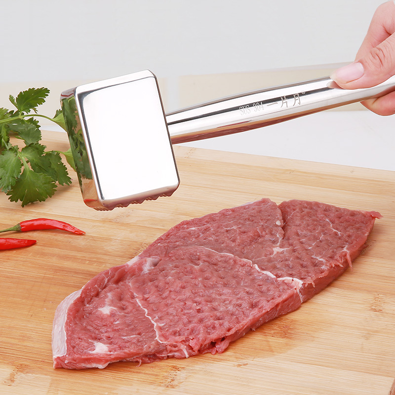 厨房家用不锈钢松肉锤304