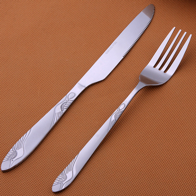 刀叉两件套结实耐用镜面抛光