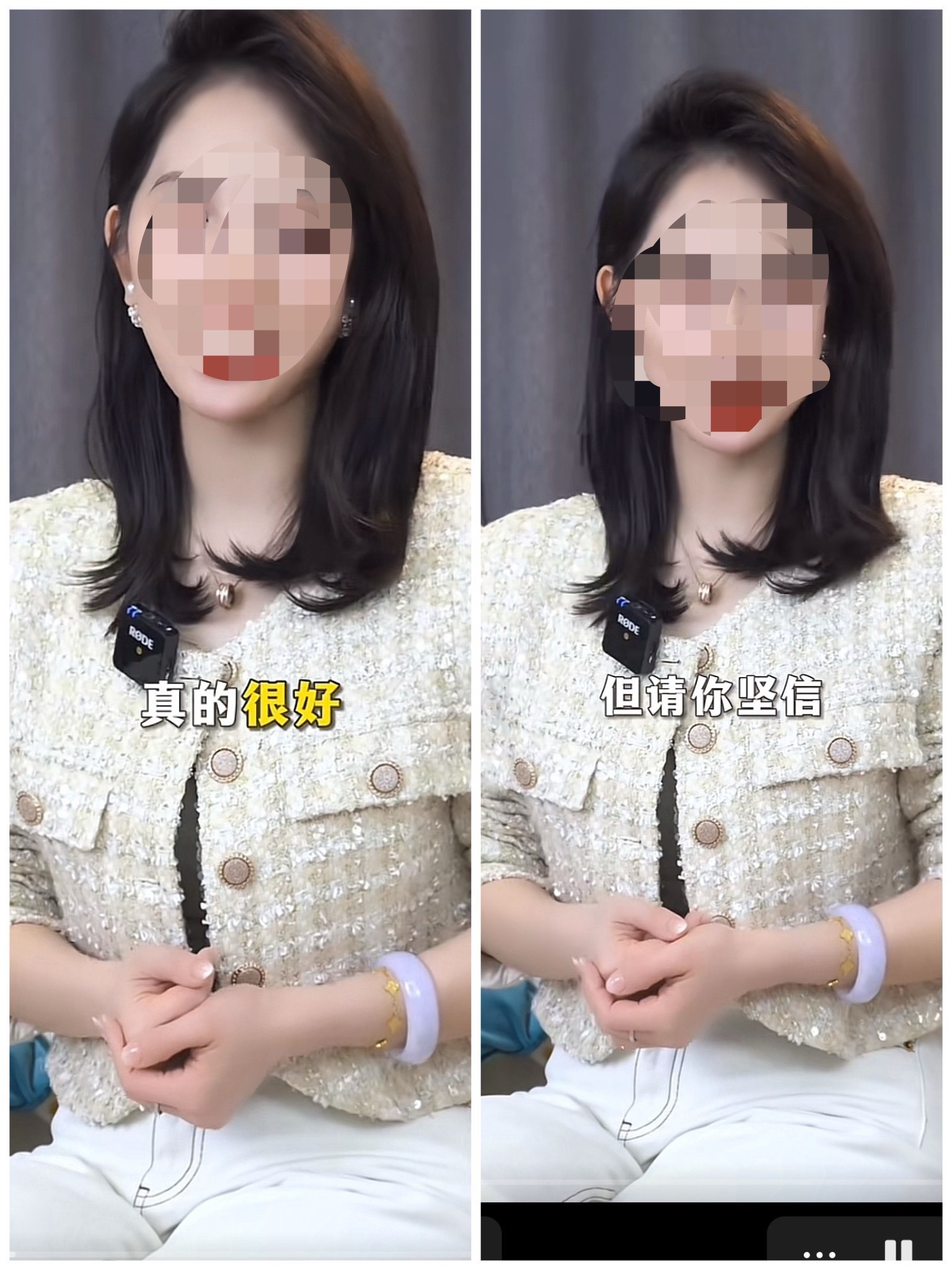 气质名媛吊打修身连衣裙+小香风亮片短款外套套装女