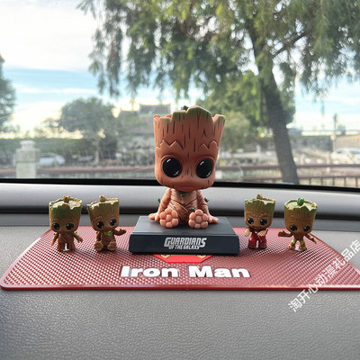 银河护卫队2小树人摇头手办公仔groot格鲁特汽车摆件中控台装饰品