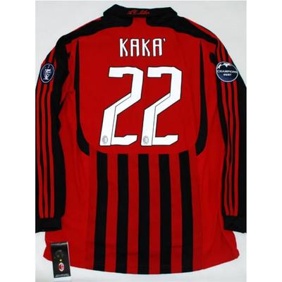 07 08 Retro AC MILAN Long Maldini KAKA RONALDO Soccer Jersey