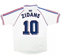 98 away white 10 zidane
