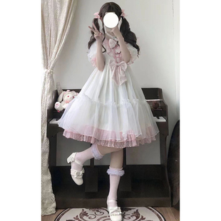 Lolita洋装 OP连衣裙夏装 可爱短袖
