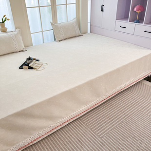 高级感榻榻米的专用床盖防滑床单农村土炕垫薄款定制雪尼尔大炕盖