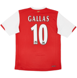 06 08 Vintage Arsenal Home Fabregas van Persie Soccer Jersey