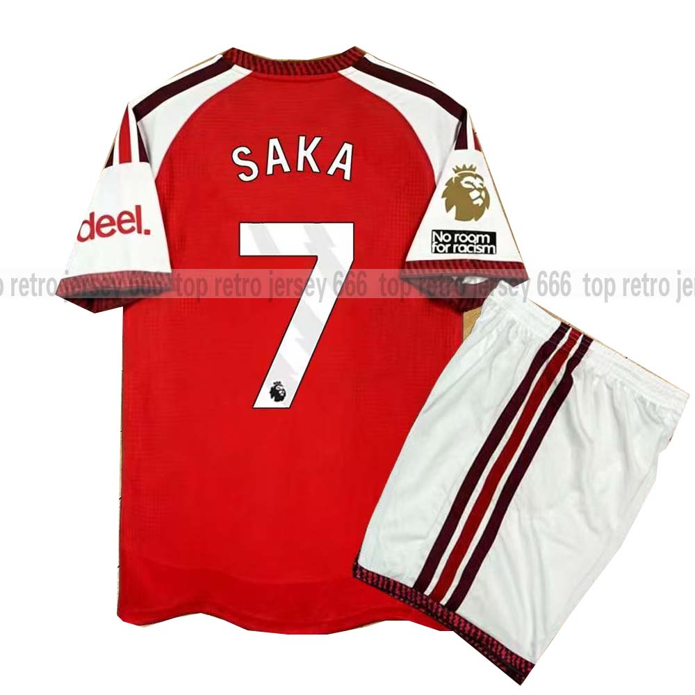 2026-27 Arsenal Home Jersey SAKA RICE Kids kit图片