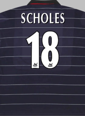 99 00 Retro Manchester Away Beckham United Soccer Jerseys