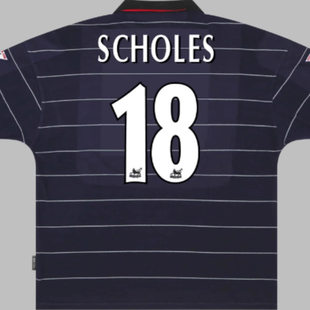 99 00 Retro Manchester Away Beckham United Soccer Jerseys