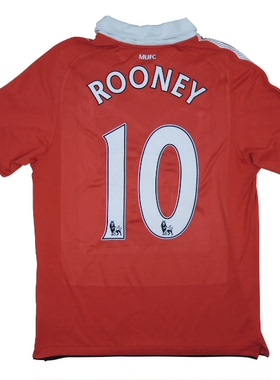 10 11 Manchester UTD Vintage J.S.PARK ROONEY United Jerseys