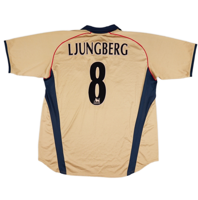 Retro 01 02 Arsenal VIEIRA Bergkamp HENRY Soccer Jerseys