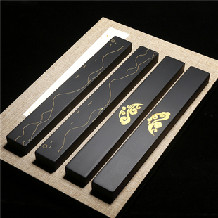 文创石头镇尺 清韵 压书老坑歙砚镇纸压条文房四宝书法绘画用品