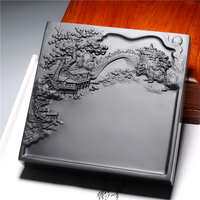 名師作品老坑硯臺天然原石歙硯