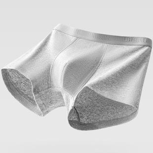 衩纯色新款 舒适弹力腰带运动透气抗菌裆中腰短裤 内裤 纯棉7A级男士