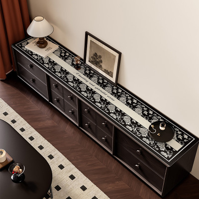 轻奢防水防油电视桌布保护垫