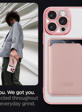 适用苹果17手机壳黑色CD纹磁吸卡包iphone17promax金盾电镀16pro高级感15全包14镜头膜13保护套17air手机壳