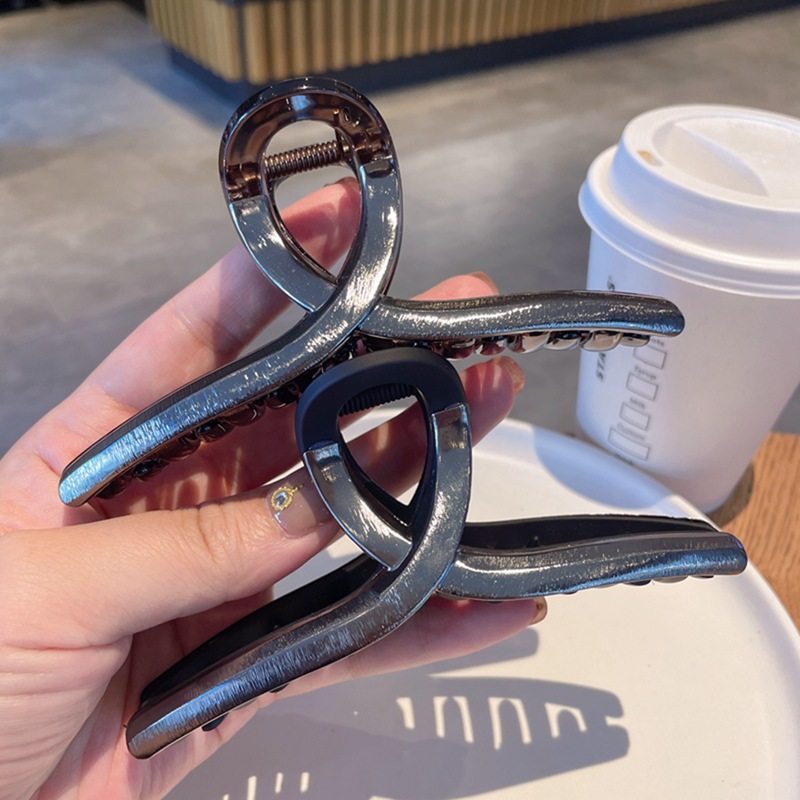 13cm磨砂黑大抓夹多发量发抓子高级感盘发鲨鱼夹发卡发夹发饰,户外/登山/野营/旅行用品,旅行发卡,淘宝优惠券,粉丝福利购,淘宝优惠卷