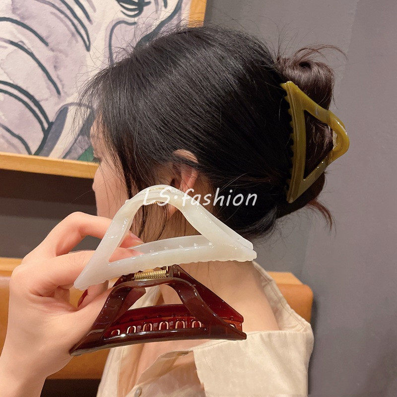 个性醋酸大号夹子高级感发卡发卡