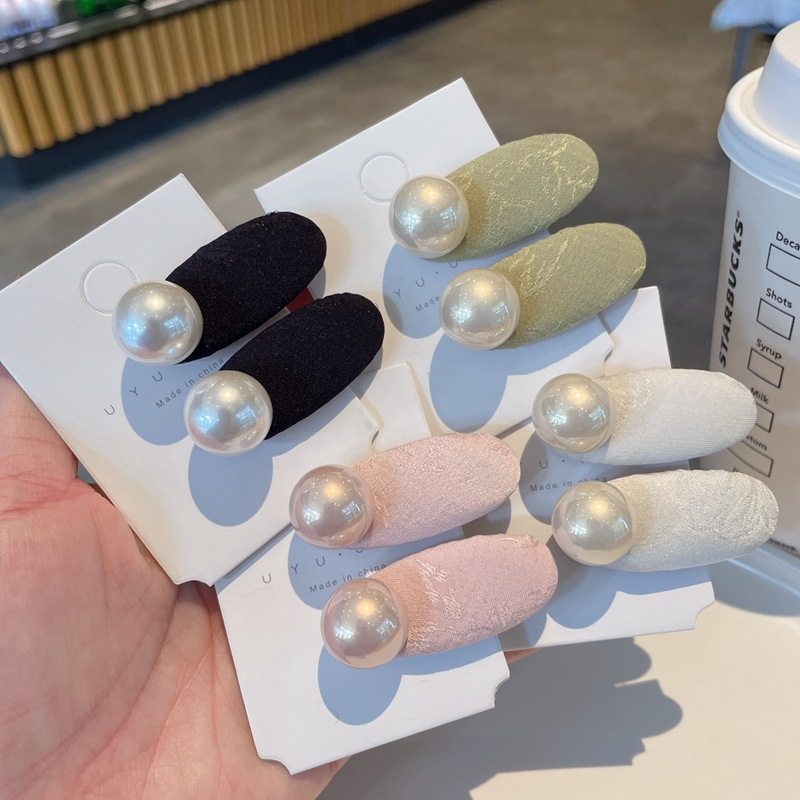 甜美立体珍珠小发夹刘海夹时尚鸭嘴夹少女气质小发卡侧边夹发饰,户外/登山/野营/旅行用品,旅行发卡,淘宝优惠券,粉丝福利购,淘宝优惠卷