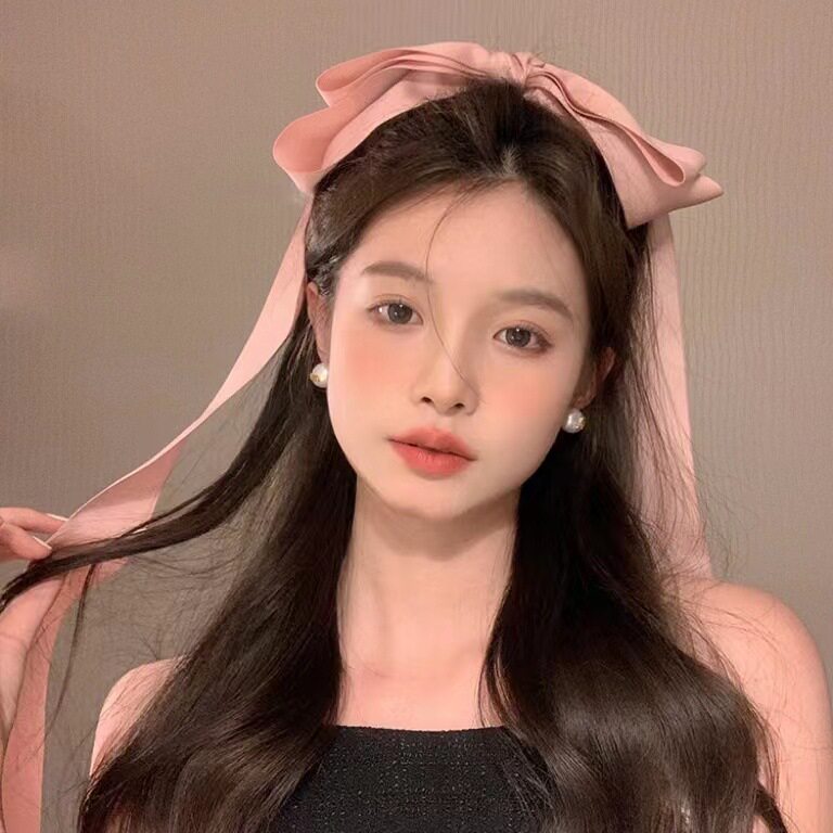 Jennie同款超大蝴蝶结发夹
