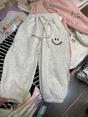 福利款一体绒卫裤90-130码偏小57038 NO退NO换