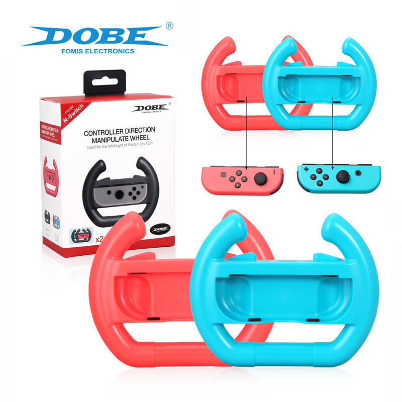 Switch左右手柄方向盘NS Joy-Con游戏手柄方向盘托架2个装TNS-852