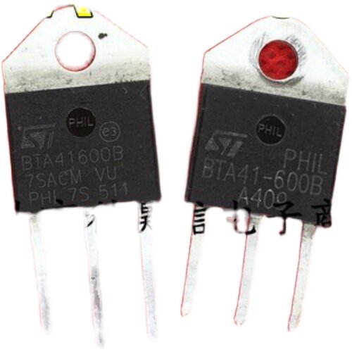 BTA41-600 BTA41-600B BTA41600B 进口拆机测好 大芯片双向可控硅