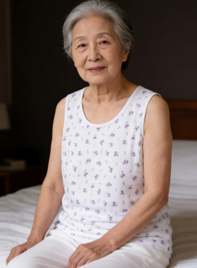 高品质品牌妈妈背心纯棉夏季