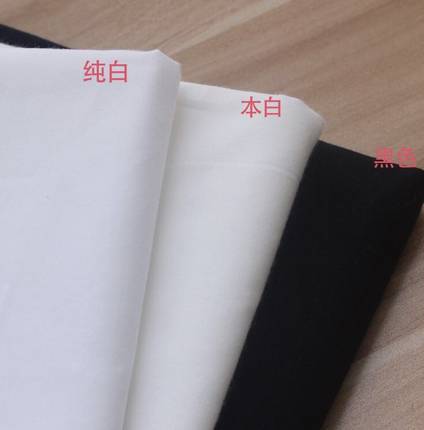 春夏面料全棉纯棉黑白色男女衬衫连衣裙不透全棉府绸衬衣服装布料