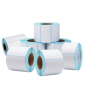 打印机条码 纸40 小卷芯心三防热敏纸标签不干胶便携式