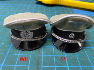 G系迷你帽带标 WWII 6兵人模型可动人偶