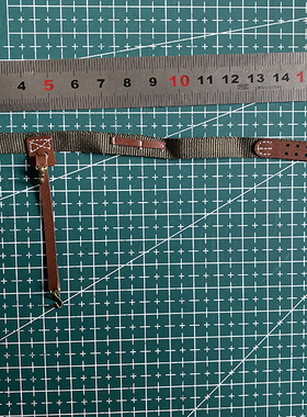 1/6兵人12寸可动人偶模型配件WWII 布质革制腰带