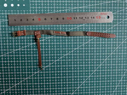 1/6兵人12寸可动人偶模型配件WWII 布质革制腰带