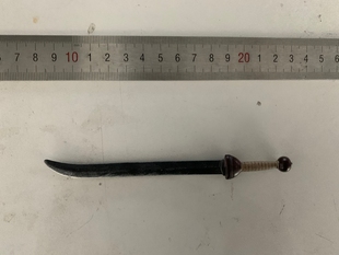 1/6兵人模型配件 古罗马角斗士弯刀塑料一把价