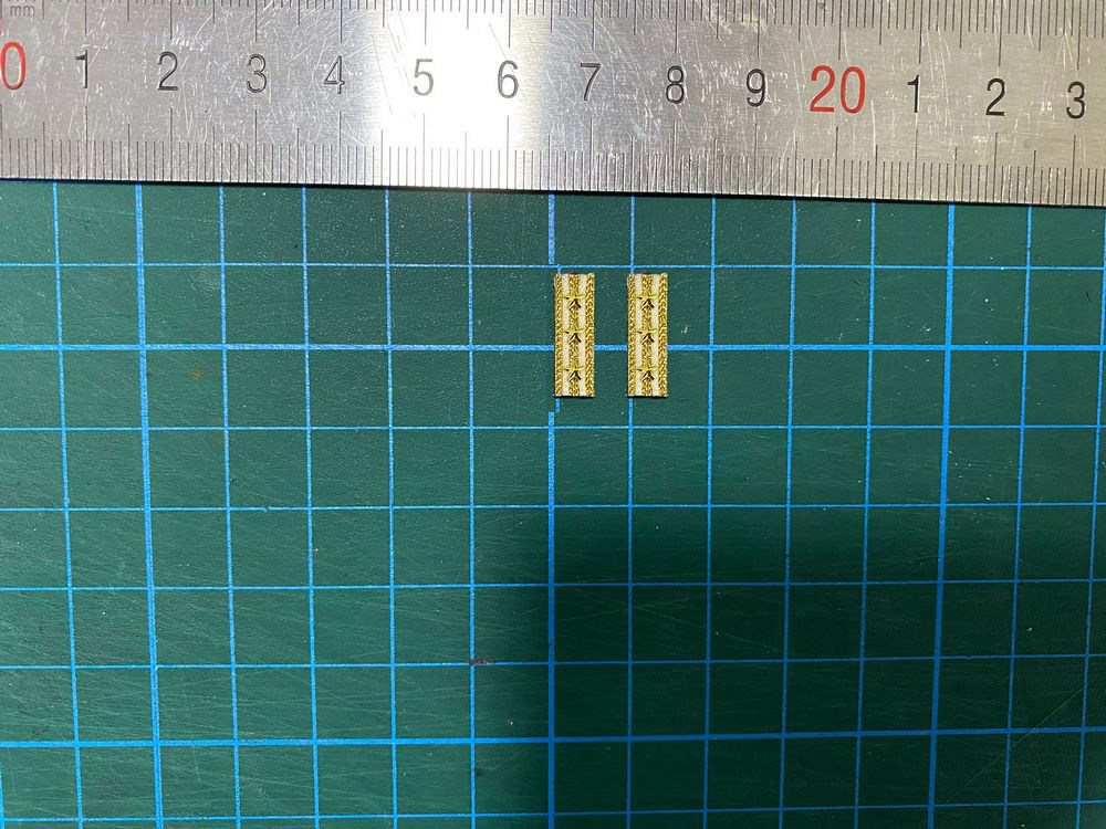 1/6兵人模型可动人偶配件中式北洋早期肩章布贴
