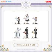 正版 名侦探柯南2023cafe亚克力立牌 赤井秀一怪盗基德灰原哀小兰