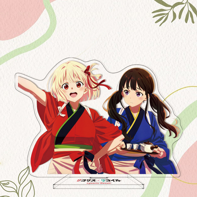 莉可丽丝/锦木千束/胡桃/井之上泷奈动漫周边亚克力大立牌摆件