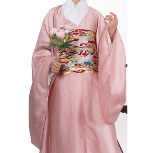 惜物国风 明制传统汉服道袍云纹暗花纱文官仙鹤鹭鸶麒麟补服婚服