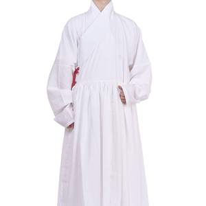 惜物国风 明制交领汉服天丝棉小袖贴里汉服道袍圆领袍打底衫衬袍