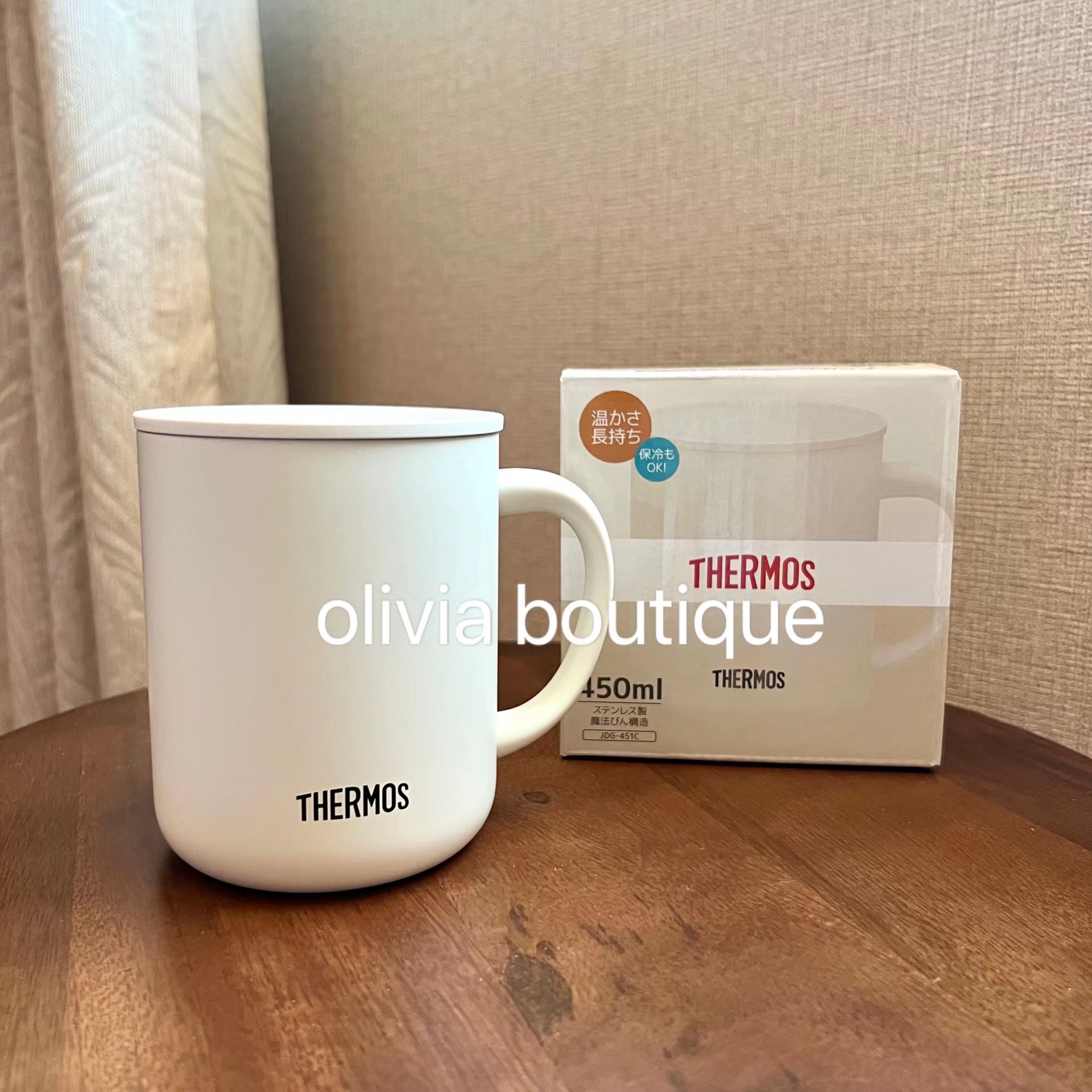 thermos膳魔师不锈钢保温马克杯